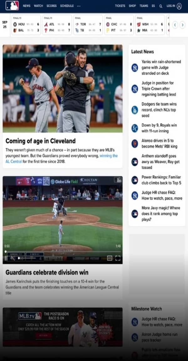 MLB TV Review Features, Pricing, Compatibility (Plus Alternatives)