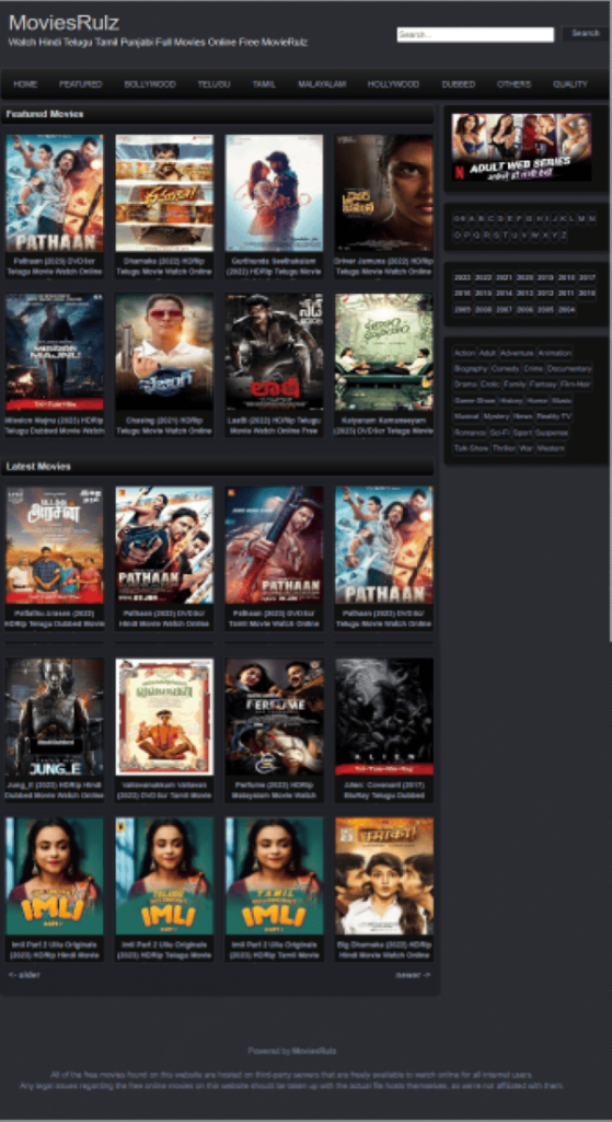 Movierulz: Features, Security, Legality, Alternatives, And More