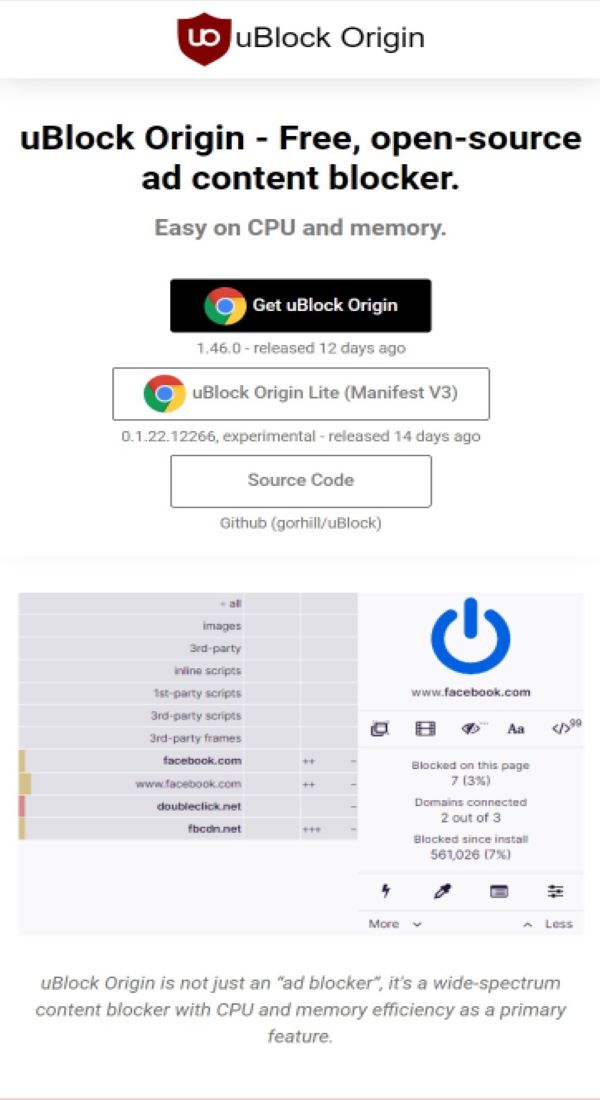 Ublock Origin