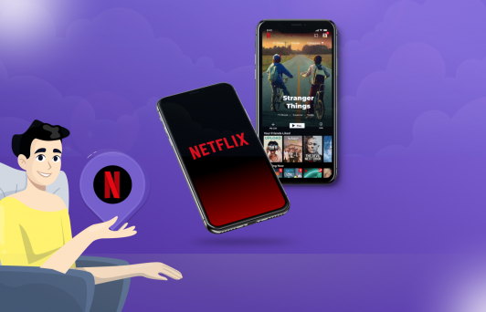 Netflix on iPhone