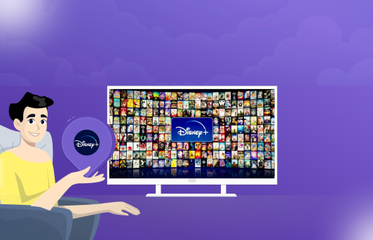 Disney+ on Smart TV