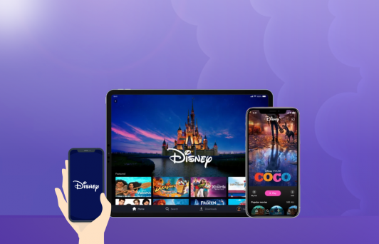 Disney+ on iPhone