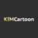 kim cartoon small logo