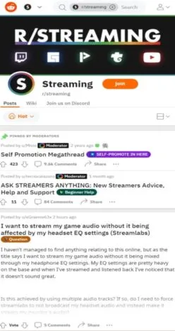 r/streaming