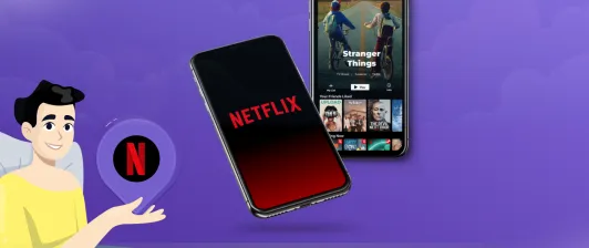 Netflix on iPhone