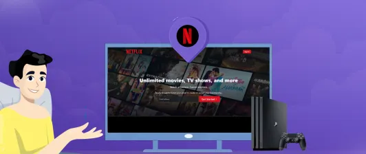 Stream Netflix on PS4